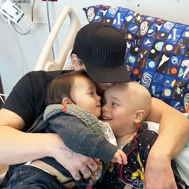 Criss Angel’s Son Johnny Comes Home From Hospital After Chemotherapy