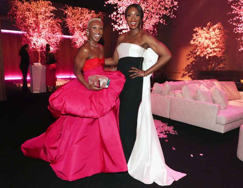 Cynthia Erivo and Lola Ogunnaike SAG Awards 2020 Afterparty