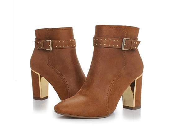 DUNION Women’s Armony Fashion Boot (Bridget Tan)
