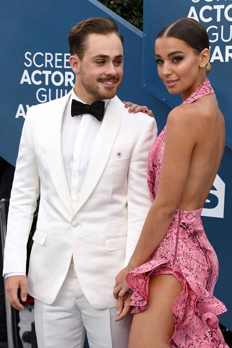 Dacre Montgomery and Liv Pollock PDA Through the Years SAG Awards 2020