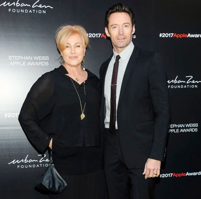 Deborra-Lee Furness and Hugh Jackman at the 2017 Urban Zen Stephan Weiss Apple Awards Reveals What She Loves Most About Her Marriage to Hugh Jackman
