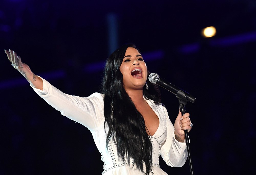 Demi Lovato Hits Grammys Stage in Comeback Performance Grammys 2020