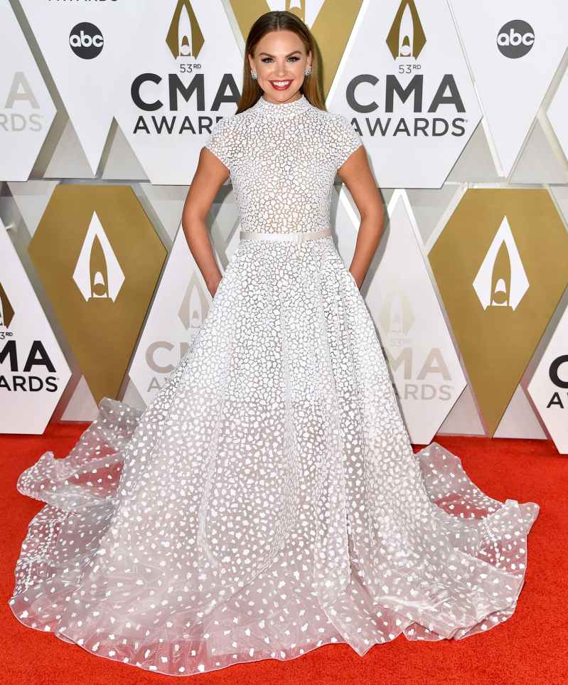 Hannah Brown Wearing Atelier Zuhra 53rd Annual CMA Awards Does Bachelor Nation Want Hannah Brown to Be the Bachelorette Again