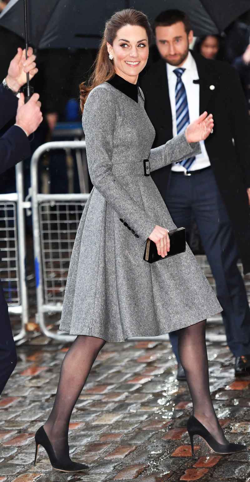 Duchess Kate Middleton Wool Dress January 27, 2020