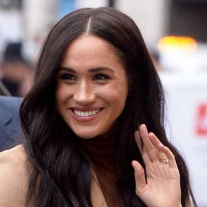 Duchess Meghan All-Brown Ensemble January 7, 2020