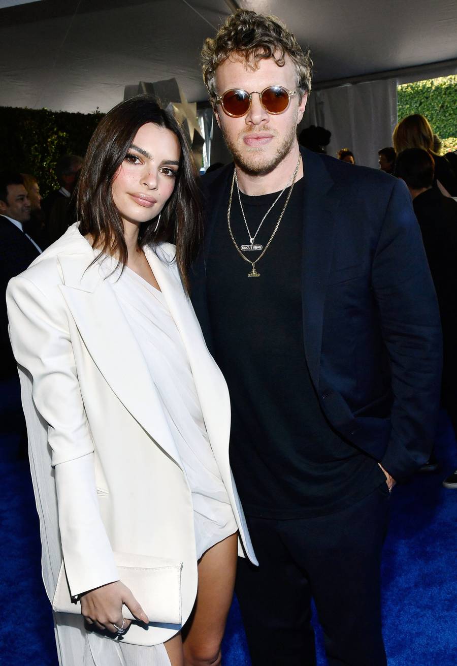 Emily Ratajkowski and Sebastian Bear-McClard What You didn't See On TV at the Critics Choice Awards 2020