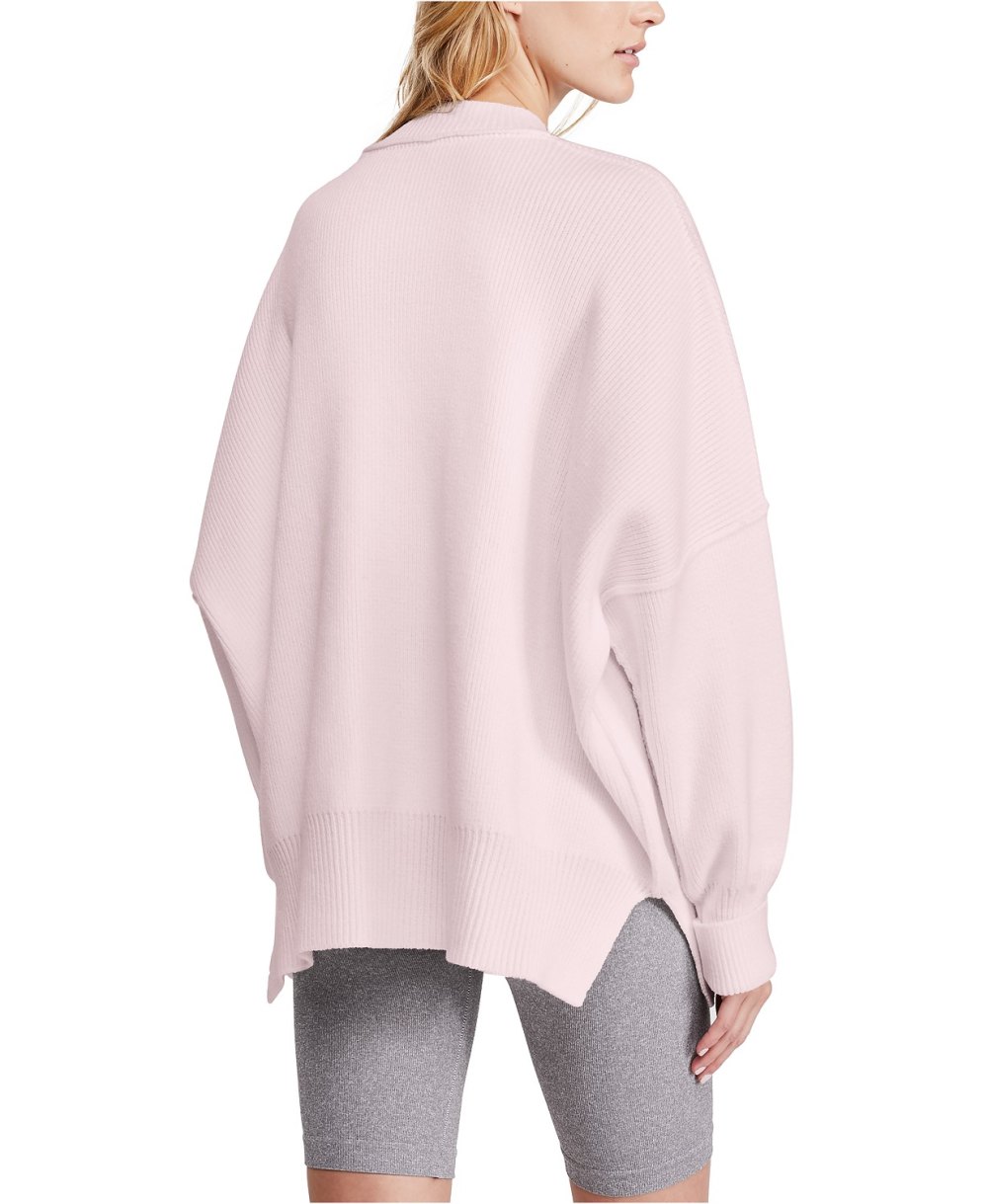 Free People Easy Street Tunic Sweater (Lavender)