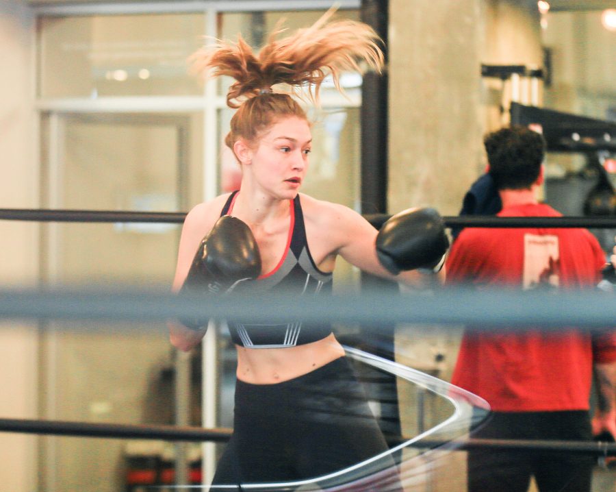 Gigi-Hadid's-Wellness-and-Workout-Regimen-boxing