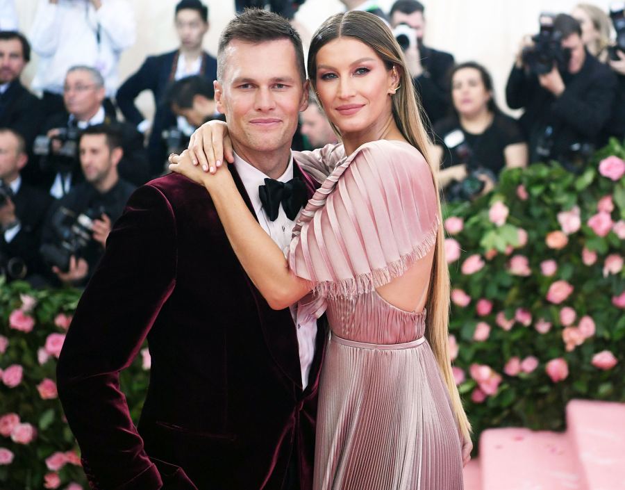 Gisele Bundchens Secrets to Staying in Shape Tom Brady and Gisele Bundchen attend the Costume Institute Benefit