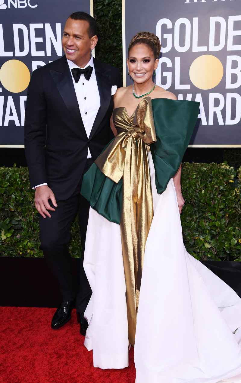 Golden Globes 2020 Stylish Couples - Alex Rodriguez and Jennifer Lopez