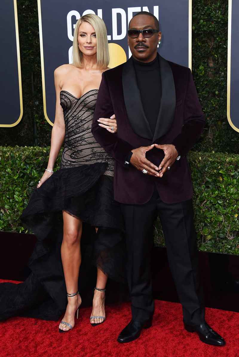 Golden Globes 2020 Stylish Couples - Paige Butcher and Eddie Murphy