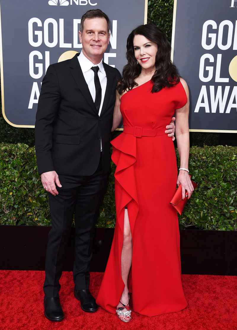 Golden Globes 2020 Stylish Couples - Peter Krause and Lauren Graham