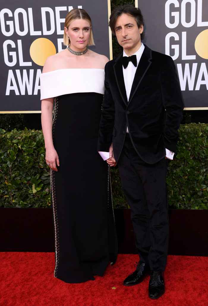 Greta Gerwig and Noah Baumbach Little Women Golden Globes 2020