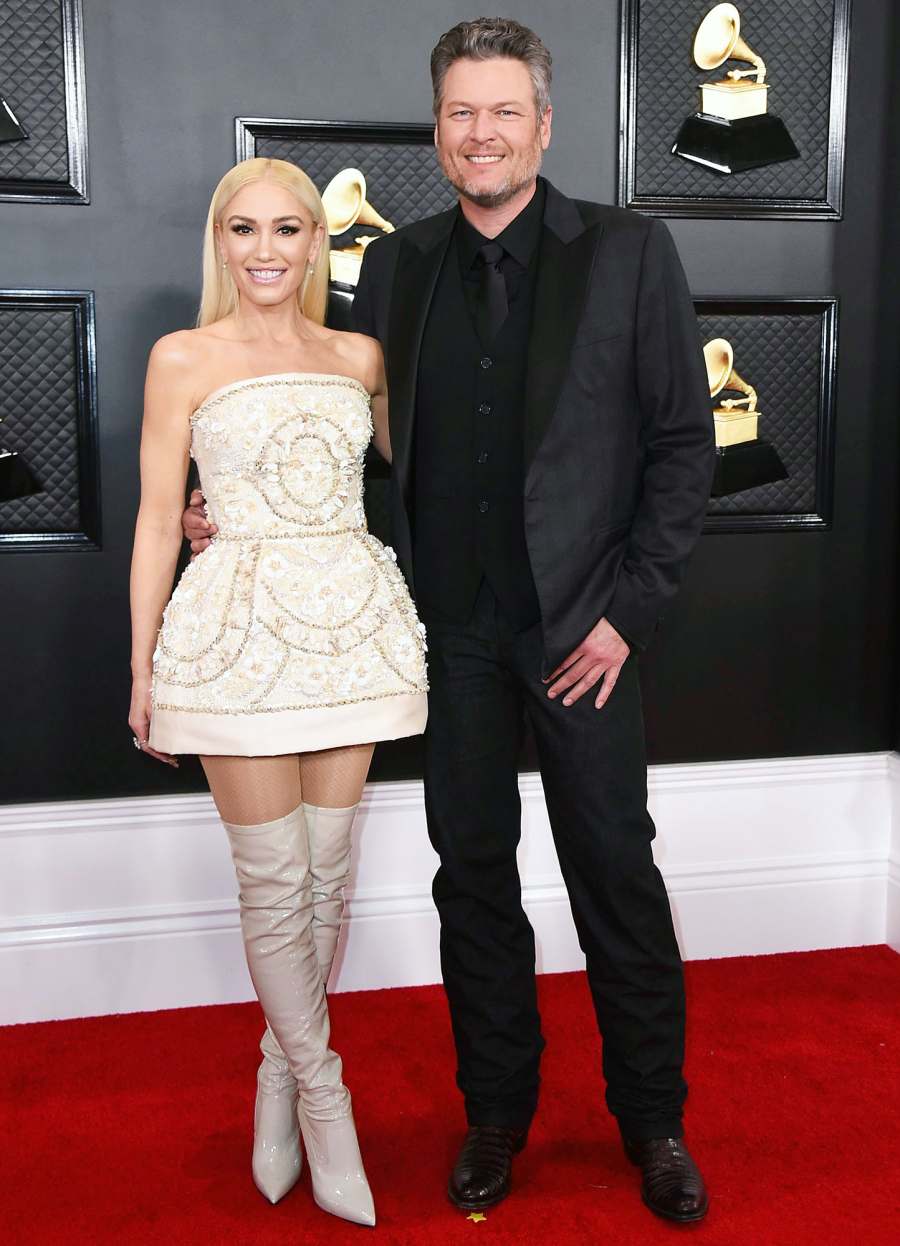 Gwen Stefani Says Blake Shelton Played a Major Role in Her Grammys 2020 Look