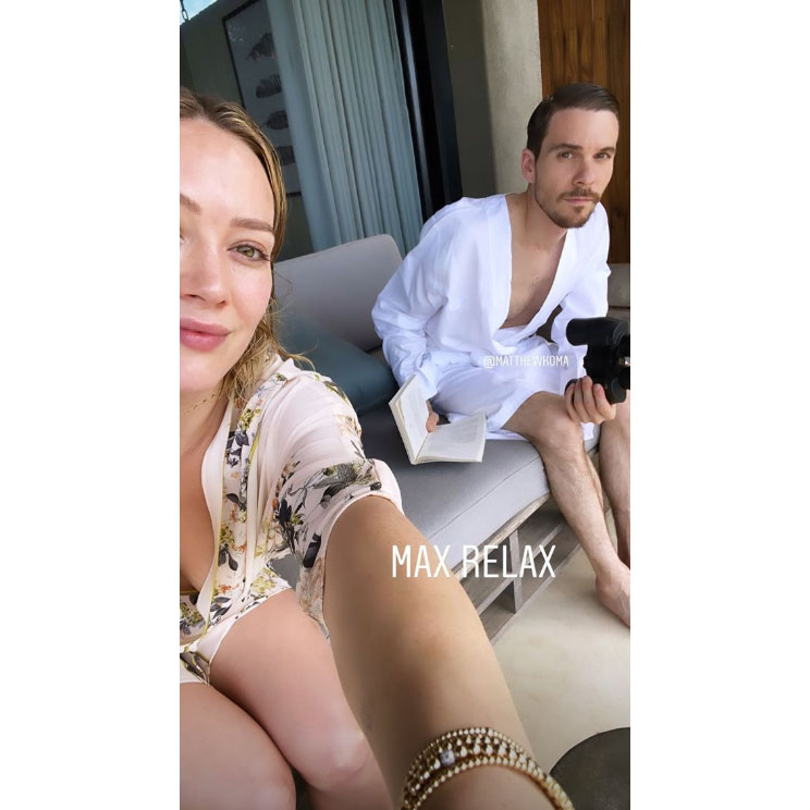 Hilary Duff Matt Koma honeymoon Safari