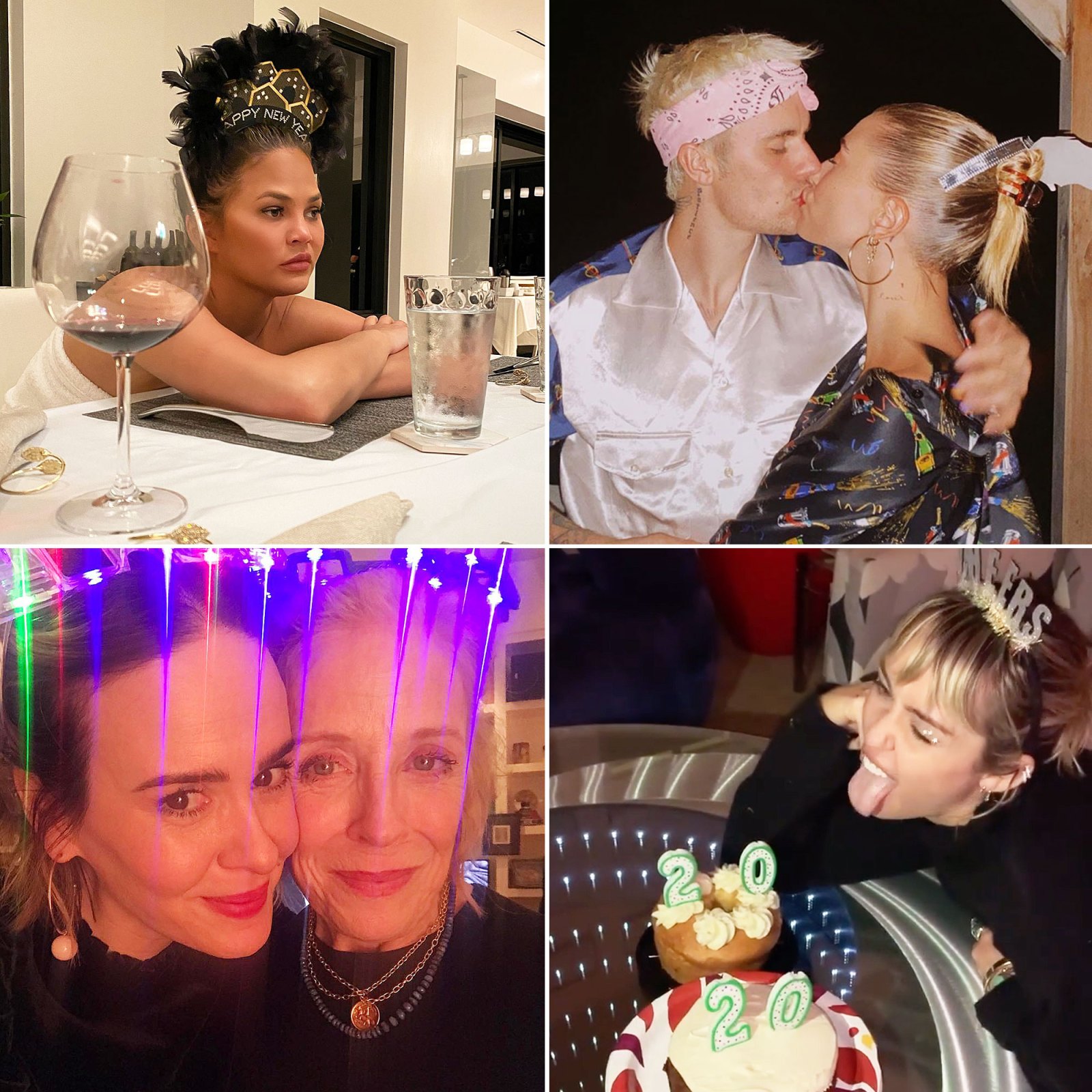 How the Stars Celebrated New Years Eve 2020