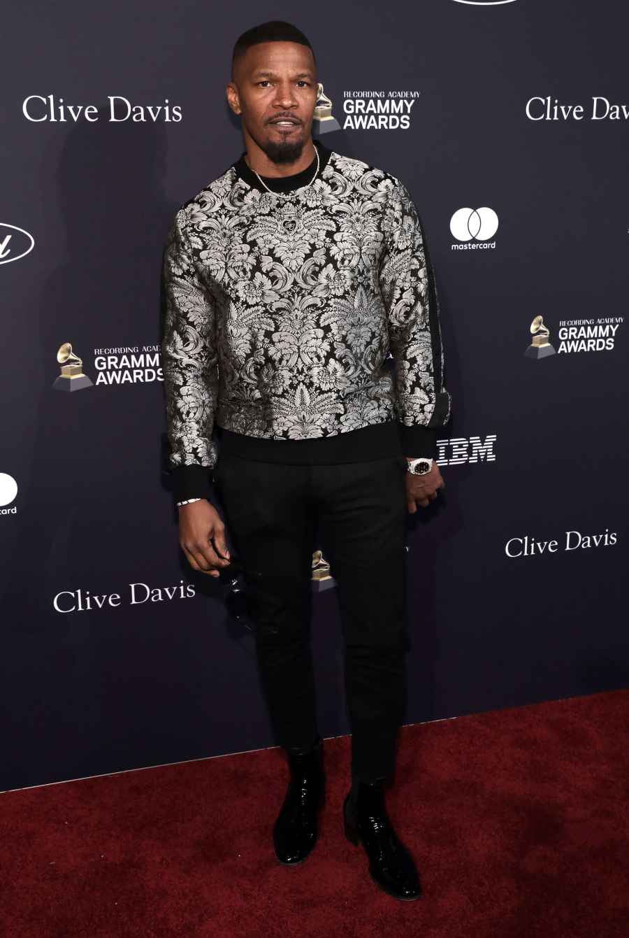 Jamie Foxx Inside 2020’s Biggest Pre-Grammy Parties