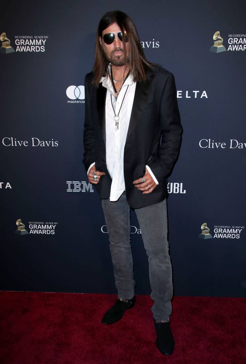 Billy Ray Cyrus Inside 2020’s Biggest Pre-Grammy Parties