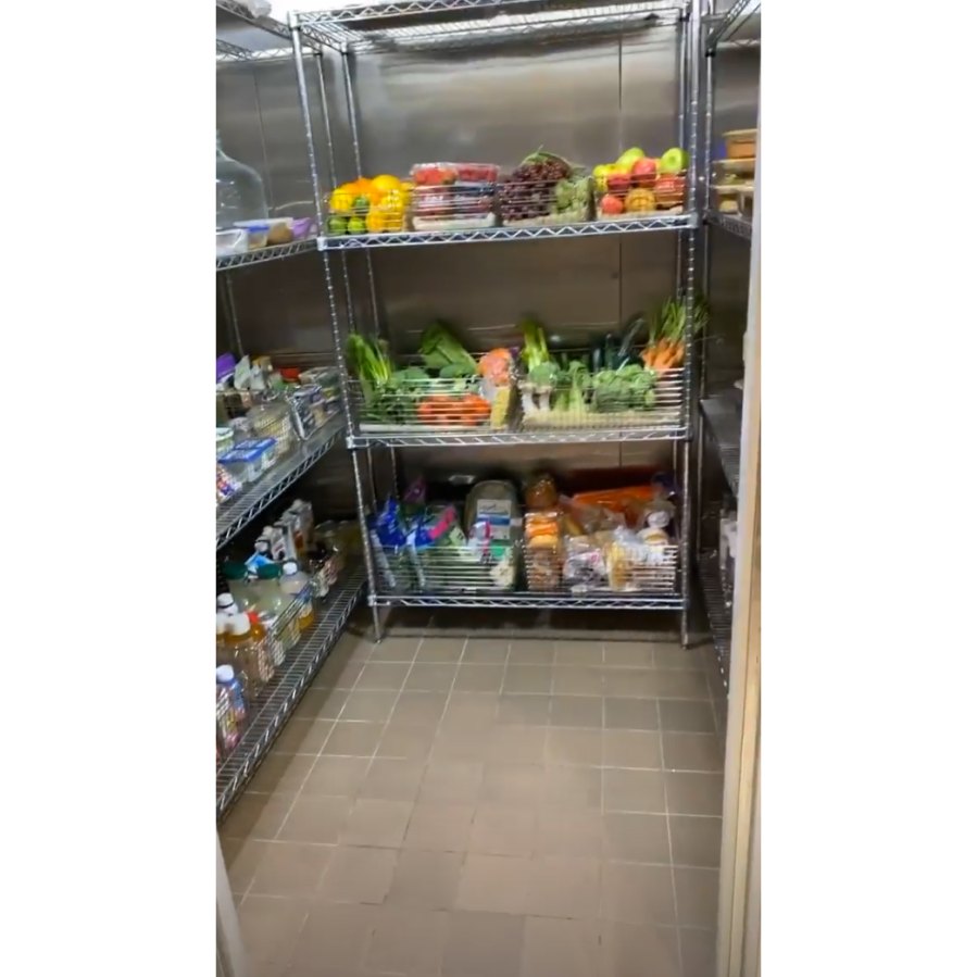 Inside-Kim-Karashian-kitchen-fridge-pantry