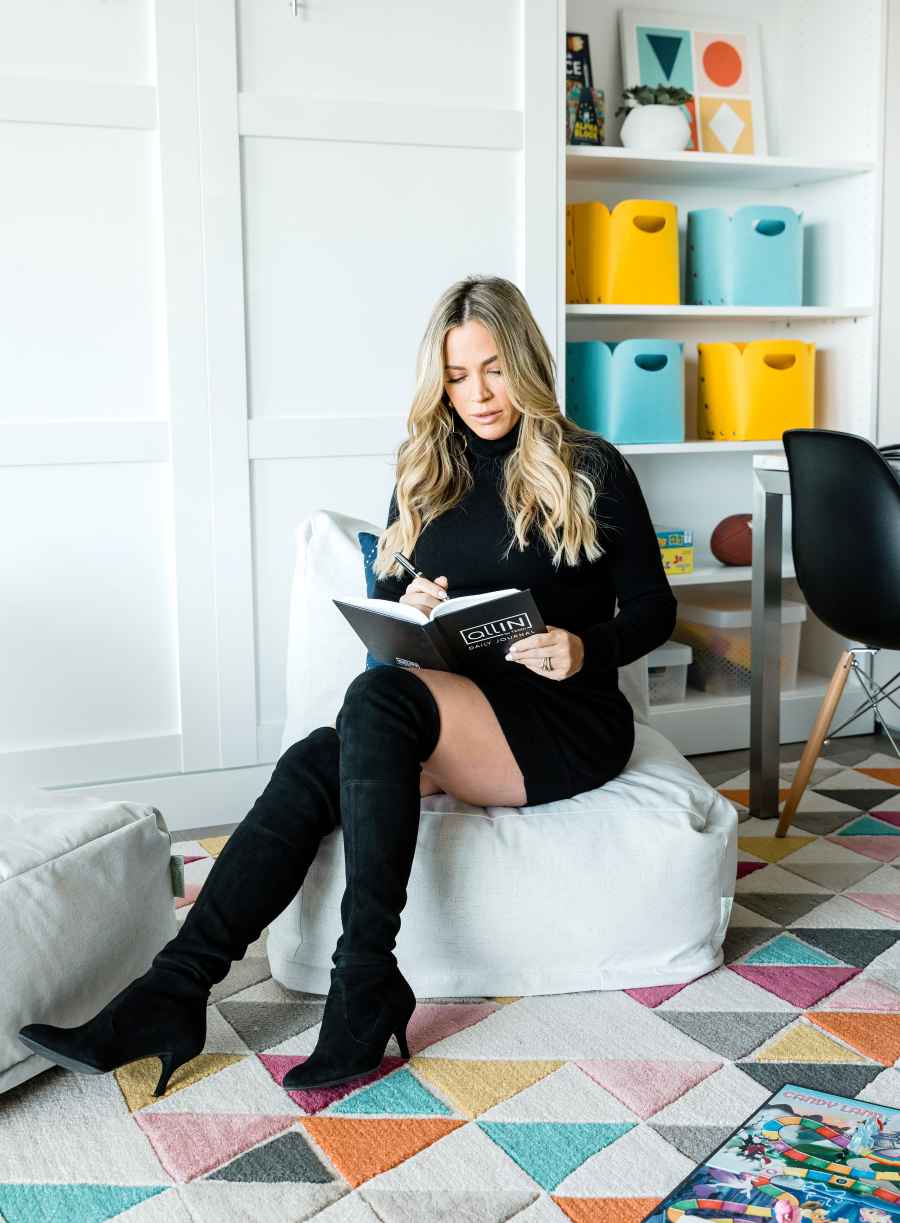 Inside Pregnant Teddi Mellencamp Fun Modern Nursery Ahead Baby 3