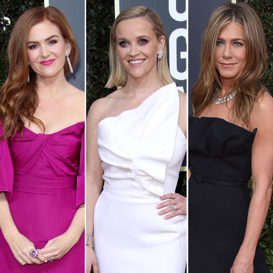 Isla Fisher and Reese Witherspoon and Jennifer Aniston What You Didn't See on TV Golden Globes 2020