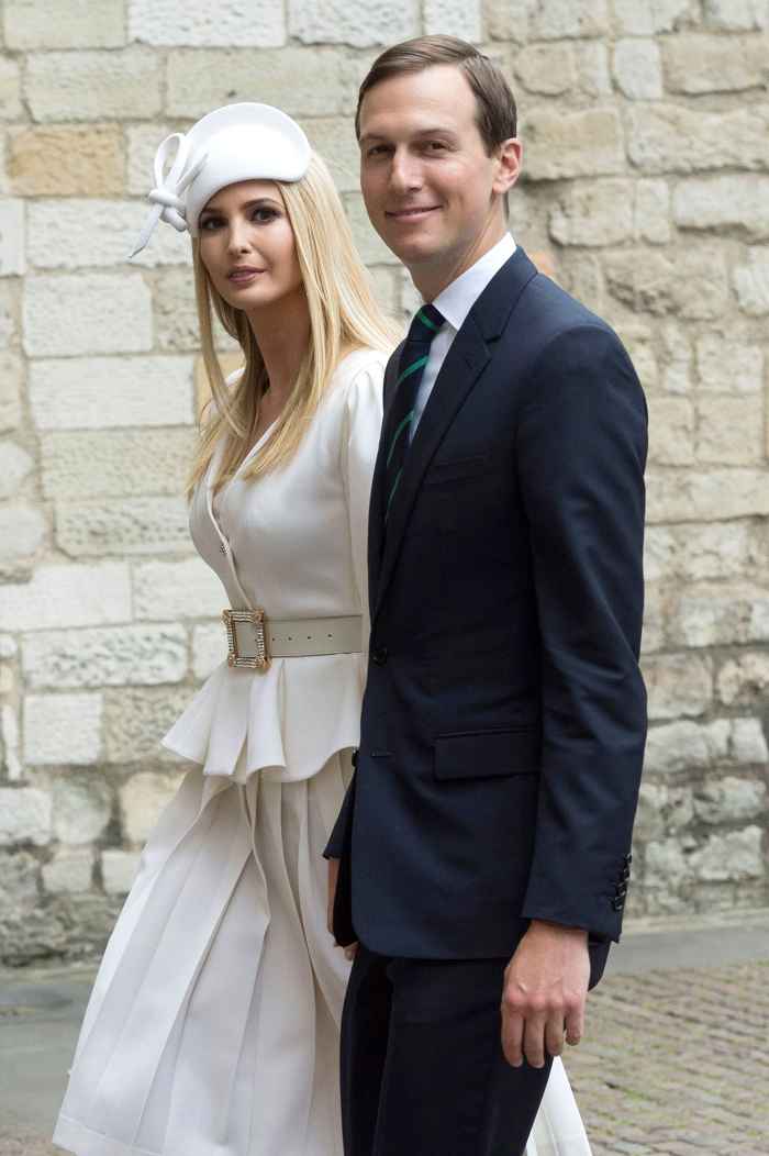 Ivanka Trump and Jared Kushner Westminster Abbey