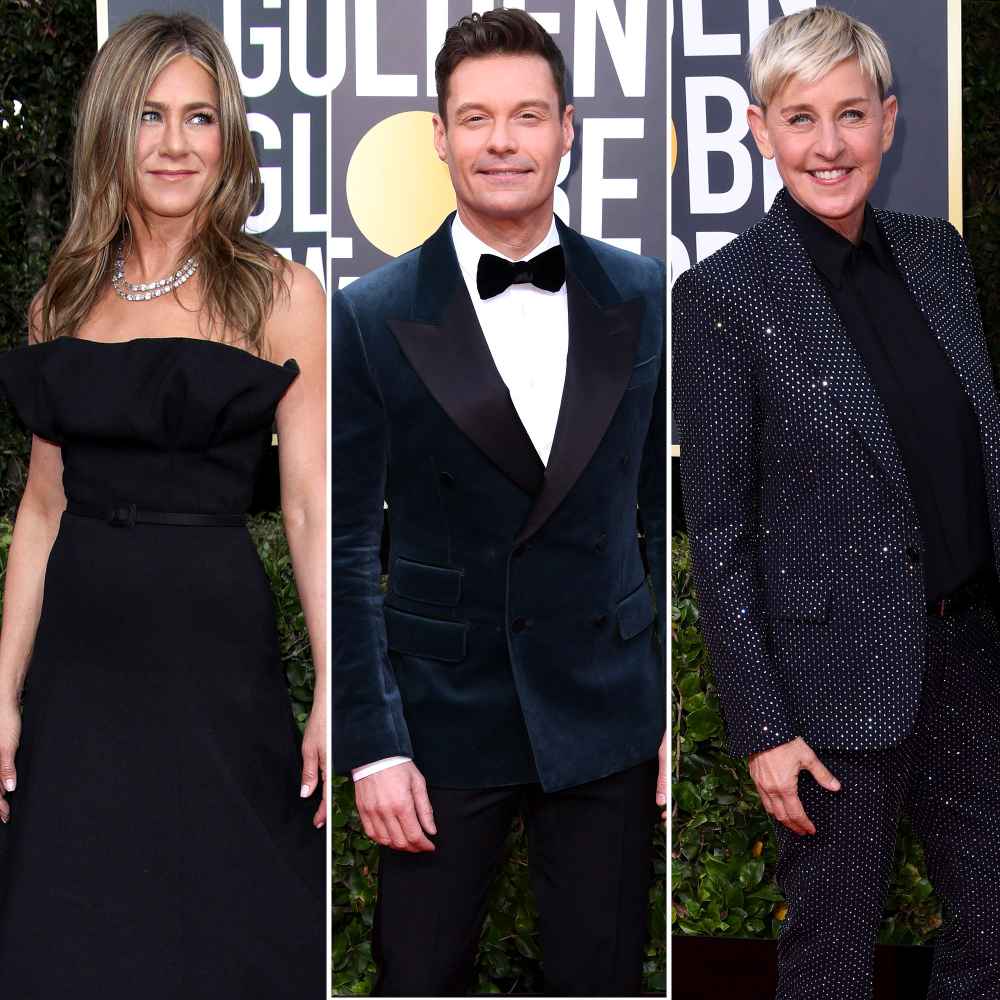 Jennifer Aniston Calls Out Ryan Seacrest Buying Ellen DeGeneres Home