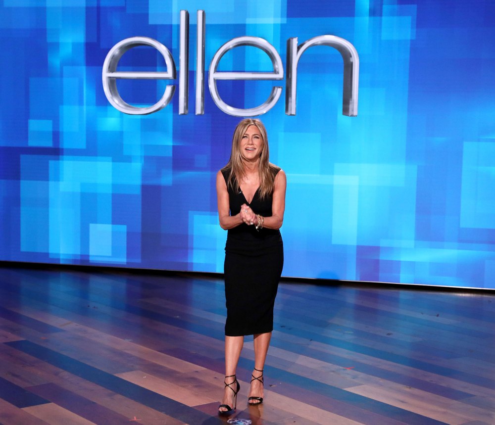 Jennifer Aniston Shadowed Ellen DeGeneres Before Filling in as Guest Host