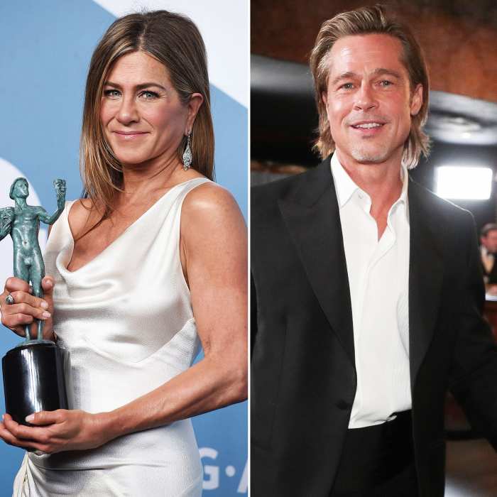 Jennifer Aniston Says Ex Brad Pitt Is More Than Welcome to Join The Morning Show Cast at SAG Awards 2020