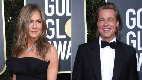 Jennifer Aniston and Brad Pitt Netflix Golden Globes 2020