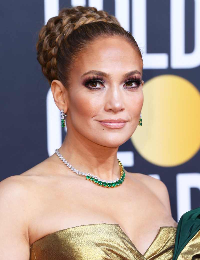 Jennifer Lopez Best Hair and Makeup Golden Globes 2020