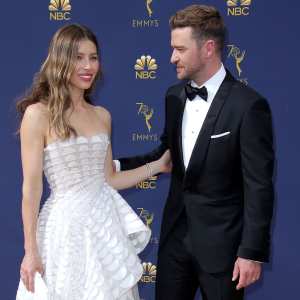 Jessica Biel and Justin Timberlake 70th Primetime Emmy Awards