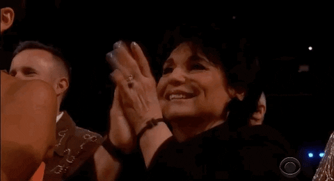 Joan Grande at the 2020 Grammy Awards