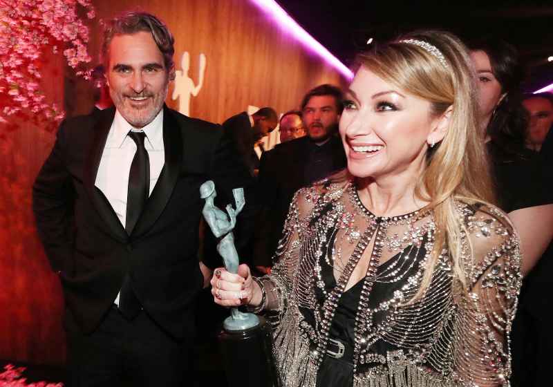 Joaquin Phoenix and Blair Rich SAG Awards 2020 Afterparty
