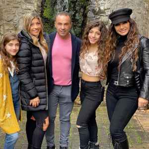 Joe Giudice and Family Italy