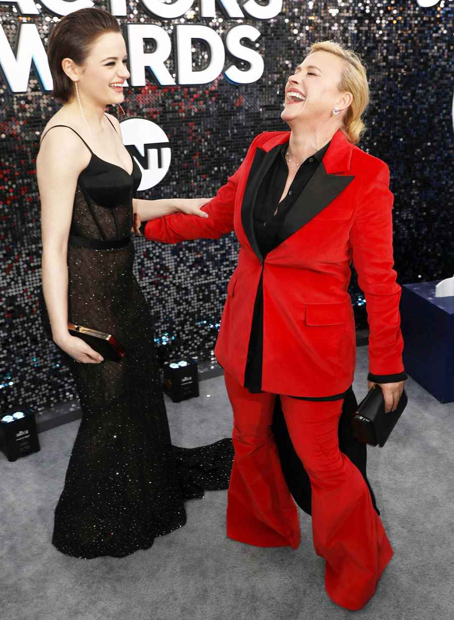 Joey King and Patricia Arquette Inside the SAG Awards 2020