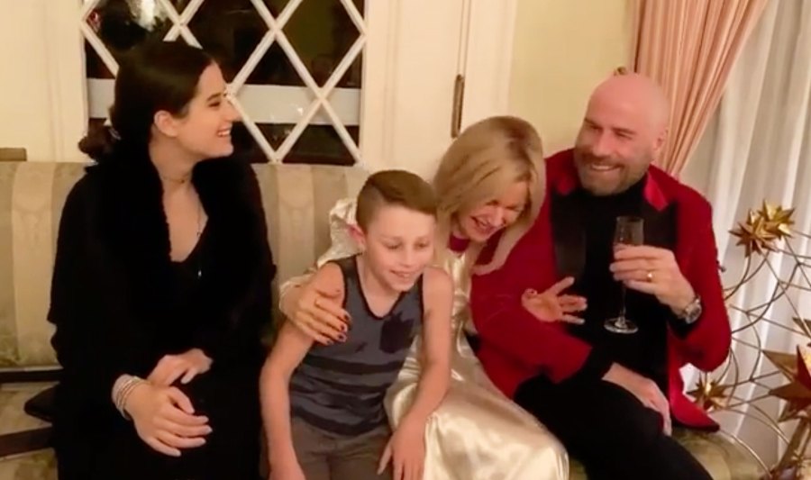 John Travolta How the Stars Celebrated New Years Eve 2020