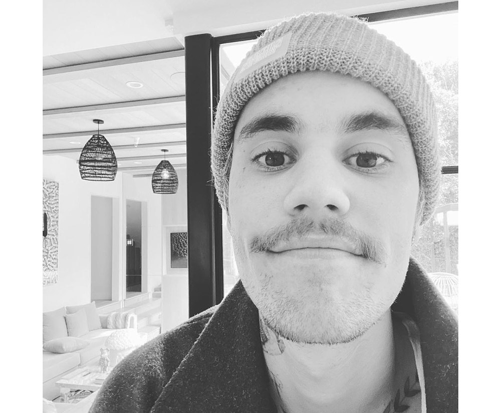 Justin Bieber Posts Mustache Clapback