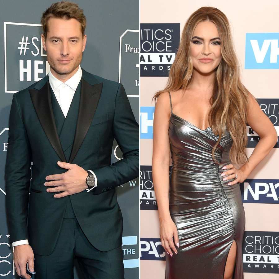 Justin Hartley Chrishell Stause Critic's Choice Awards 2020