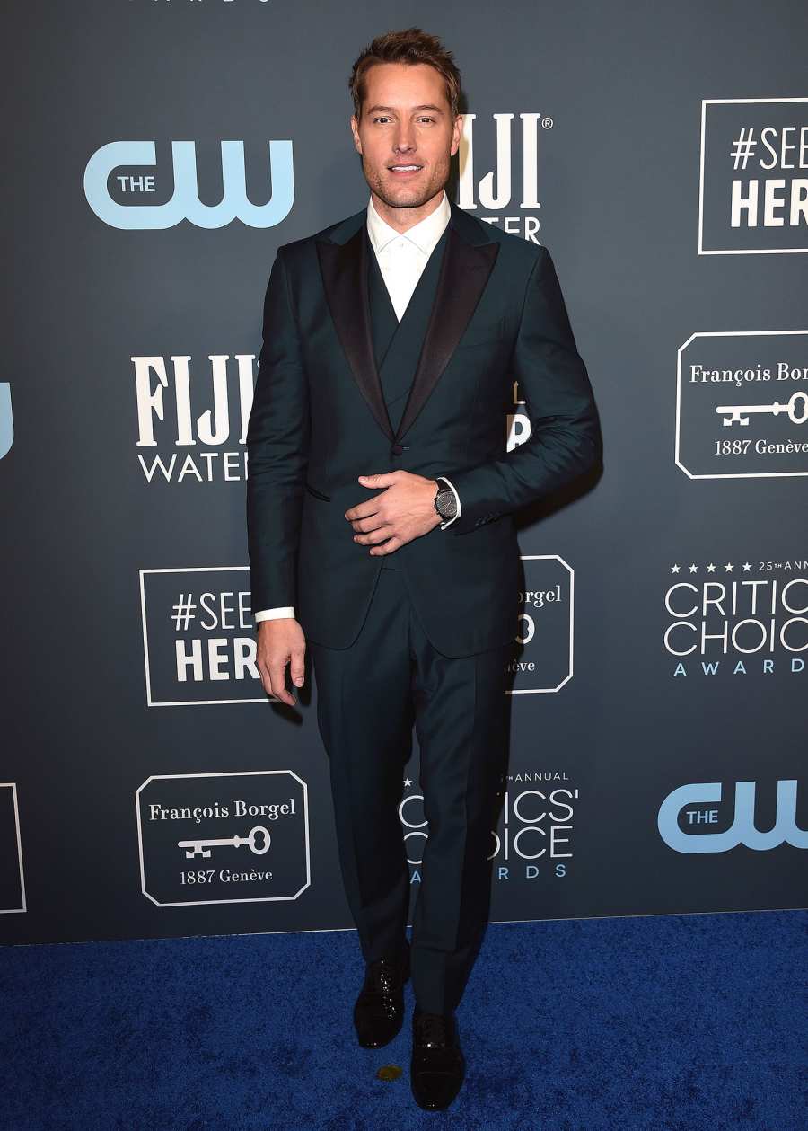 Justin Hartley and Isabella Justice Hartley Critic's Choice Awards 2020