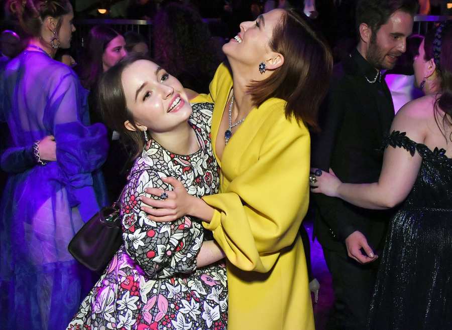Kaitlyn Dever and Zoey Deutch Dancing Golden Globes 2020 After Parties