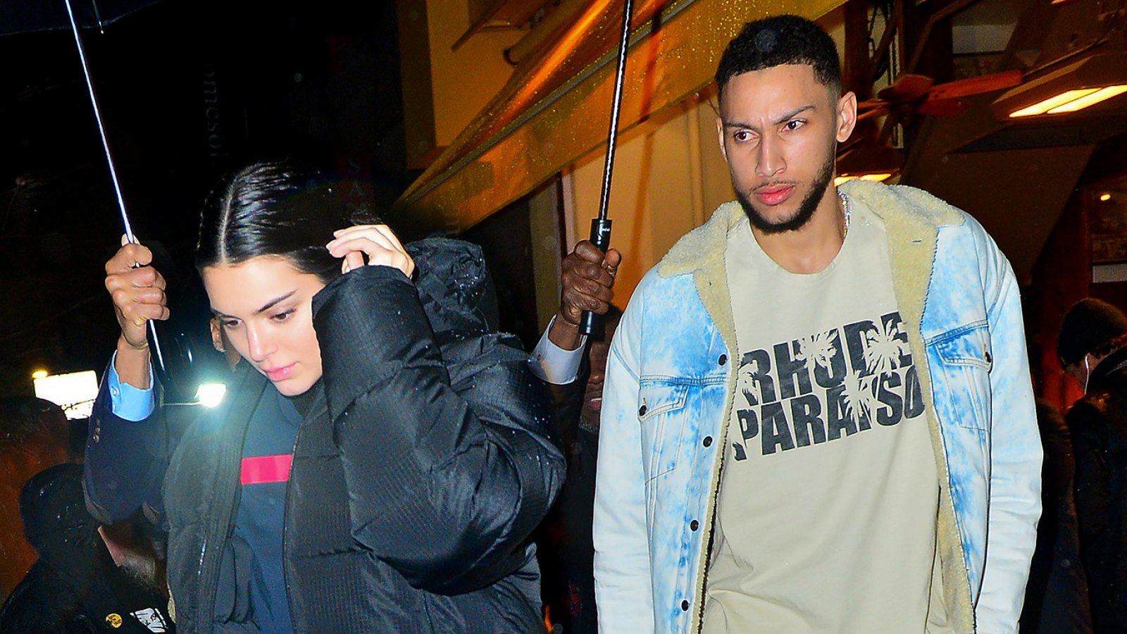 Kendall Jenner Ben Simmons New years eve together