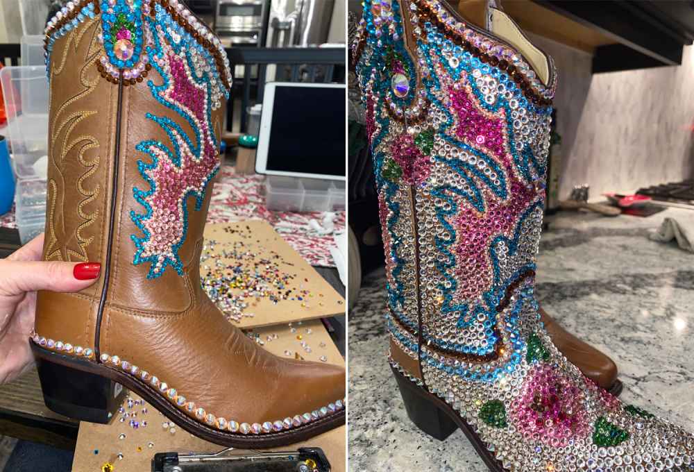 Kim Kardashian Cowboy Boots
