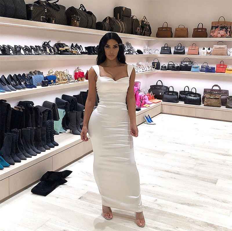 Kim Kardashian Fitting Instagram