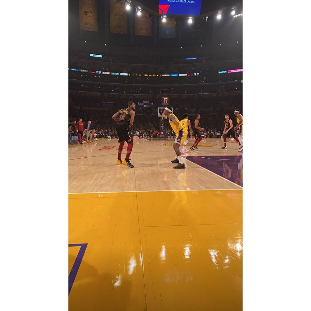 Kim-Kardashian-Lakers-courtside-Tristan-Thompson