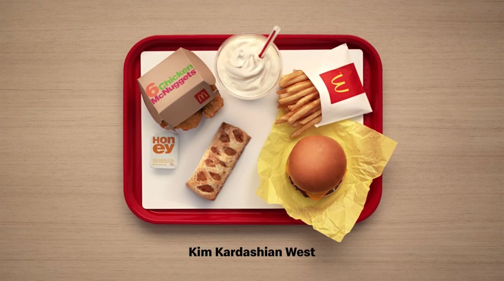 Kim Kardashian McDonalds Super Bowl