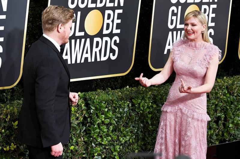 Kirsten Dunst and Jesse Plemons Make Rare Appearance at Golden Globes 2020