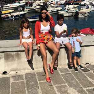 Kourtney Kardashian and Mason Tik Tok