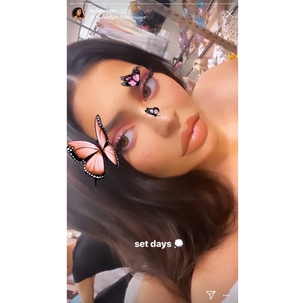 Kylie Jenner Takes a Shot on Instagram During a ’Weird Day’