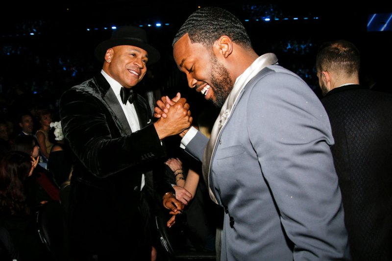 LL Cool J and Meek Mill Unseen Moments From the Grammys 2020